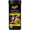 Серветки Meguiar's для догляду за шкіряним салоном Gold Class™ Rich Leather Wipes 18х23 см. 25 шт
