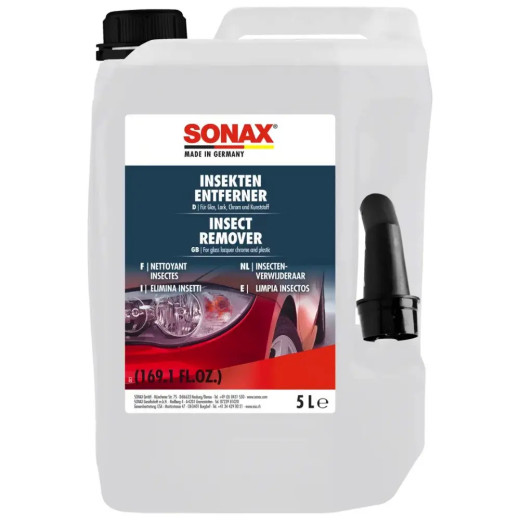 Засіб для видалення залишків комах - Sonax ProfiLine Insect Remover, 5 л. (533500)