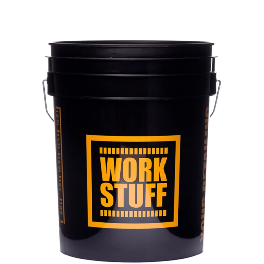 Відро для мийки автомобіля чорного кольору Work Stuff Detailing Bucket Black