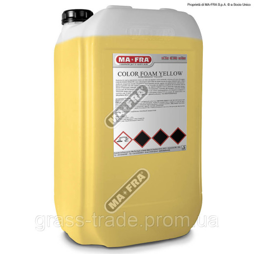АКТИВНА ПІНА COLOR FOAM YELLOW 25 KG