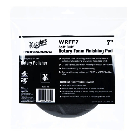 Полірувальний круг м'який - Meguiar's Rotary Foam Finishing Pad 7