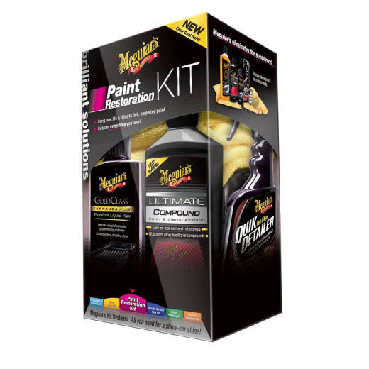 Подарунковий набір для відновлення кузова авто - Meguiar's Paint Restoration Kit (G3300)