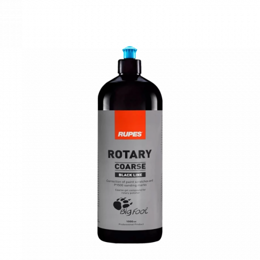 Груба полірувальна паста для роторних полірувальних машин RUPES Rotary Coarse Black Line 1 л