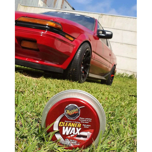 Очищувач твердий віск - Meguiar's Cleaner Wax Paste 311 г. (A1214)