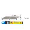 Леза сегментні 9мм TAJIMA Acute Angle Endura Blade LCB39 кут нахилу 30°, 10 шт.