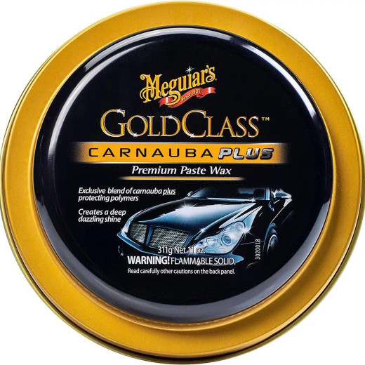 Карнауба твердий віск - Meguiar`s Gold Class Carnauba Plus Paste Wax 311 г. (G7014J, G7014EU)