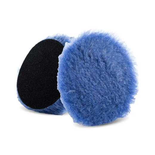 Полірувальний круг гібридна шерсть - Lake Country Blue Hybrid Wool 75 мм (HYB-80-1)