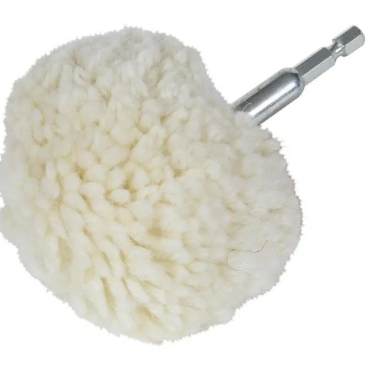 Полірувальний вовняної куля з адаптером - Lake Country Wool Ball 73 мм (81-103)
