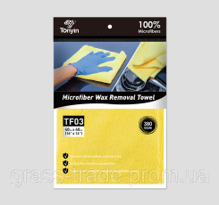 WAX REMOVAL TOWEL (laser cut, edgeless) Серветка для розполірування покриттів 40*40 (300 г/м2)