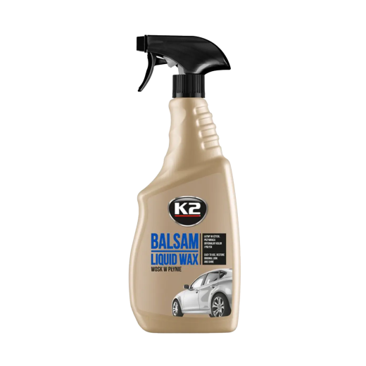 Для швидкого нанесення та глянцевого блиску Рідкий віск K2 Perfect Balsam