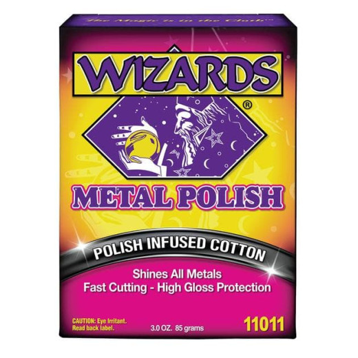 Металева вата для полірування хрому Wizards Metal Polish 85 гр